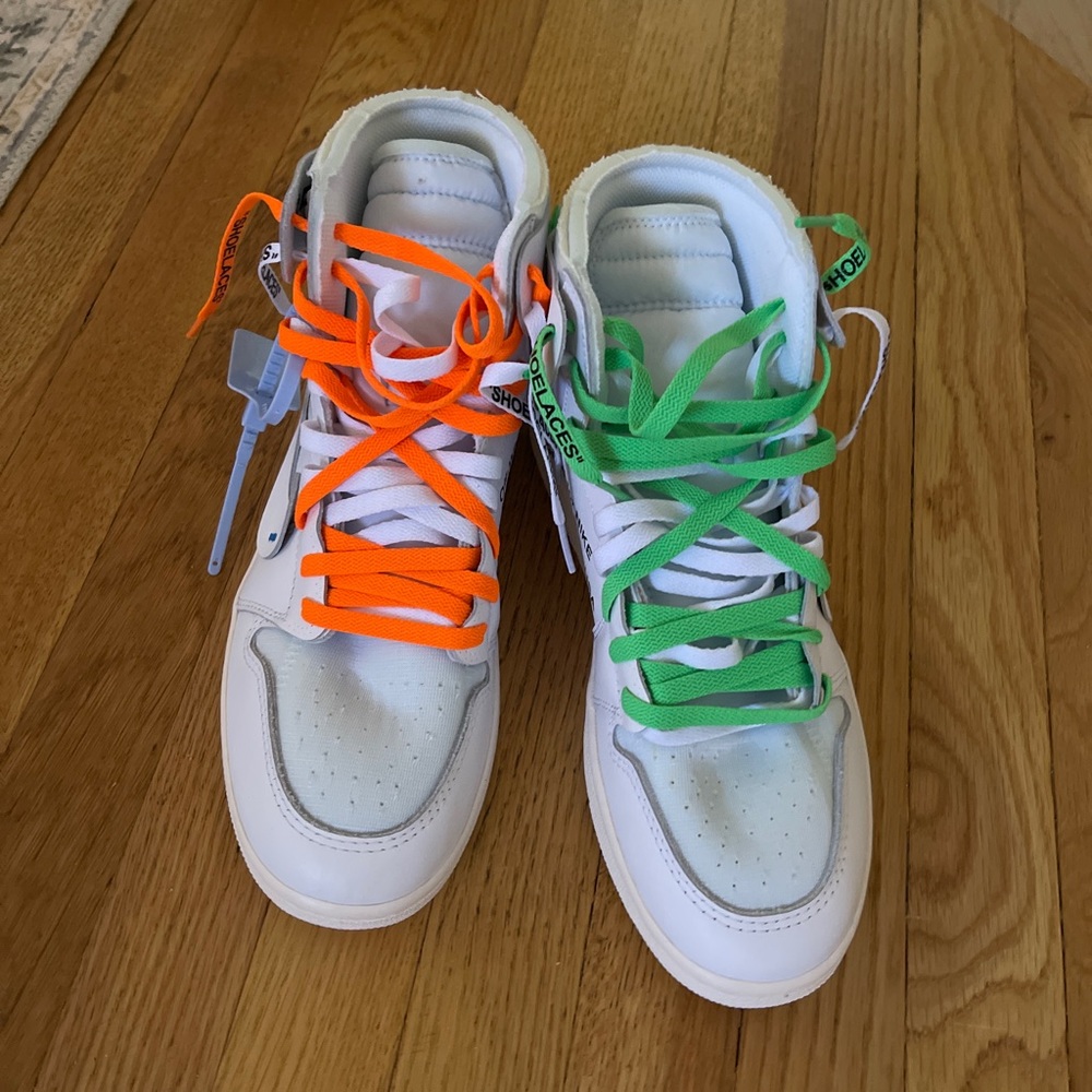Jordan 1 Retro High Off White x White. Size 11